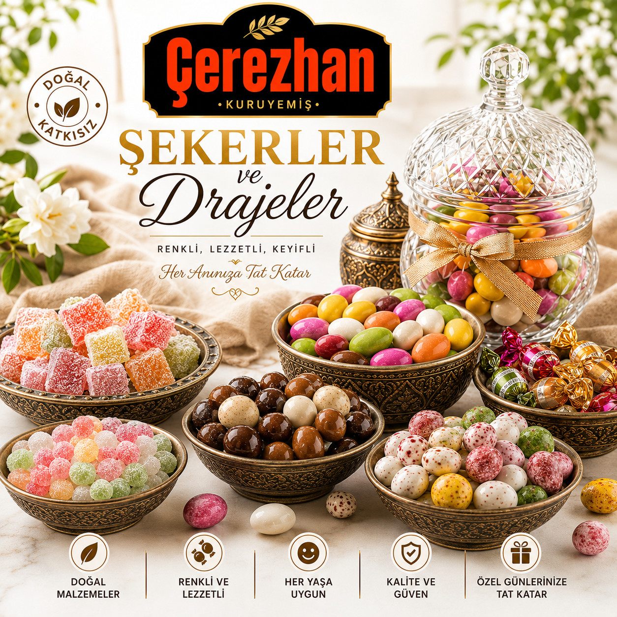 Şekerler ve Drajeler