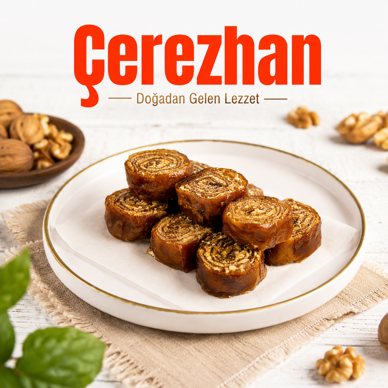 Fındık Ezmeli Ballı Sarma